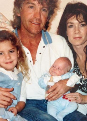 Ken Todd with his wife Lisa Vanderpump and children Pandora Todd and Max Todd